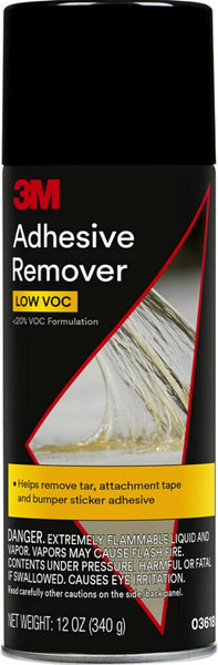 3M Adhesive Remover 03618 Low VOC <20%, 12 oz (New Version)