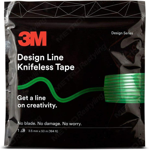 3M KTS-DL1 KNIFELESS TAPE DESIGN LINE 164 Ft (3.5mm x 50 m)