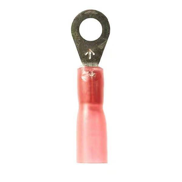 3M Scotchlok Ring Tongue, MH18-6R/LK, Heat Shrink Brazed Seam, 18-22AWG, Stud Size 6, 250 pcs