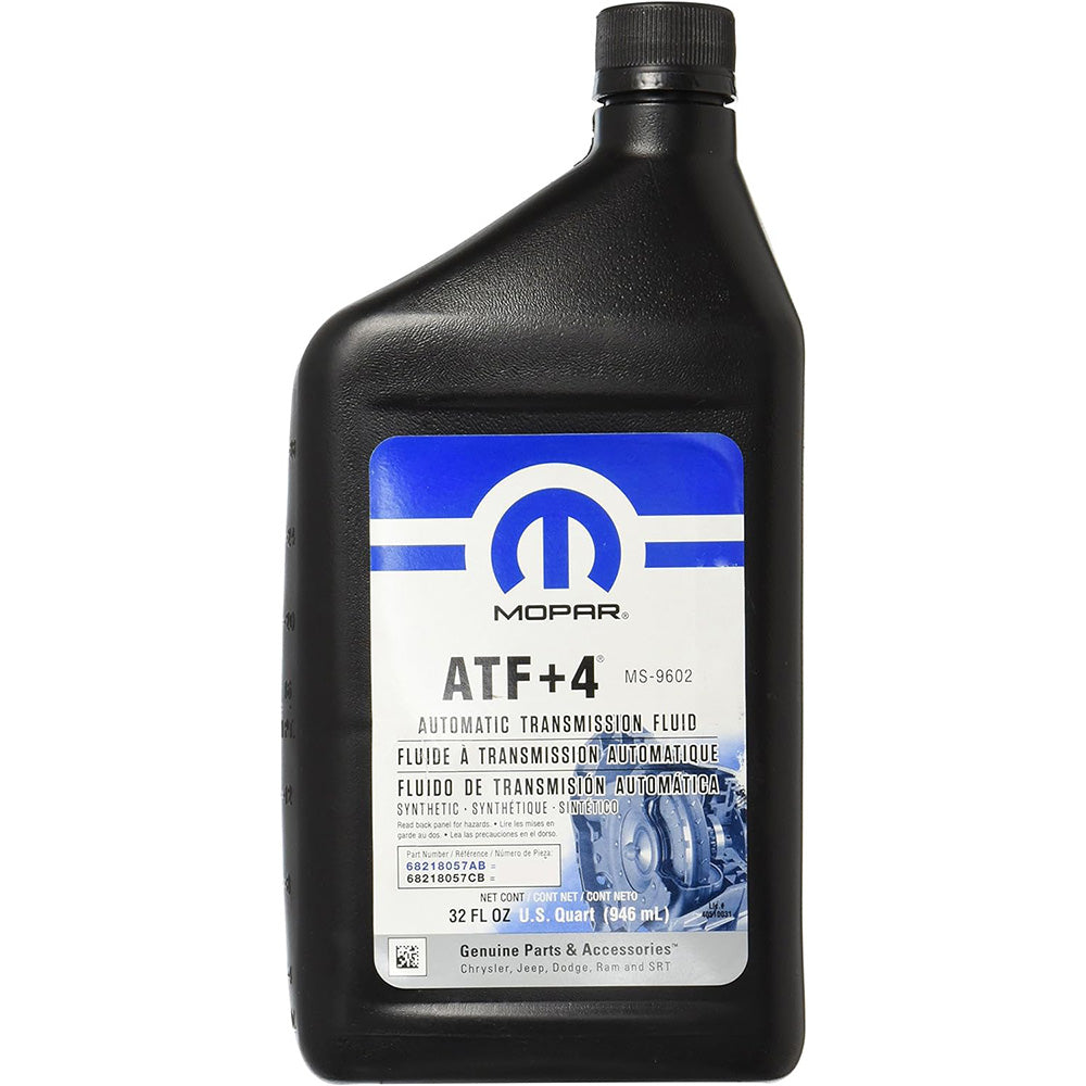 Mopar 68218057AC ATF-4 automatic transmission fluid, 1 Quart