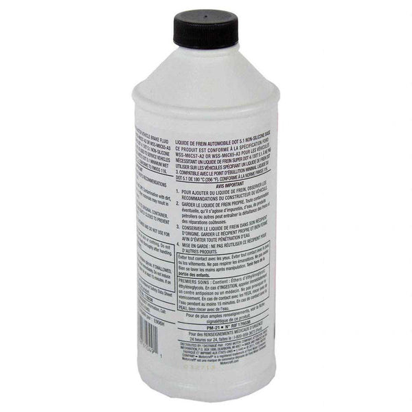 Motorcraft PM-21 DOT-5.1 Motor Vehicle Brake Fluid, 16 oz