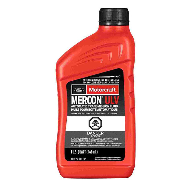 Motorcraft XT-12-QULV MERCON LV Automatic Transmission Fluid (ATF), 1 Quart