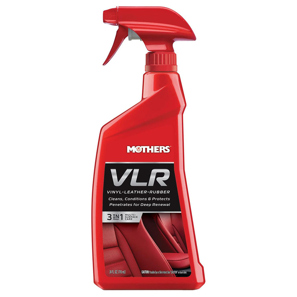 Mothers 06524 VLR Vinyl-Leather-Rubber Care, 24 oz. — Cleans, Conditions & Protects In One Step