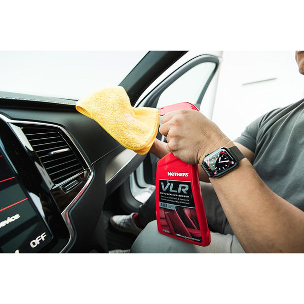 Mothers 06524 VLR Vinyl-Leather-Rubber Care, 24 oz. — Cleans, Conditions & Protects In One Step