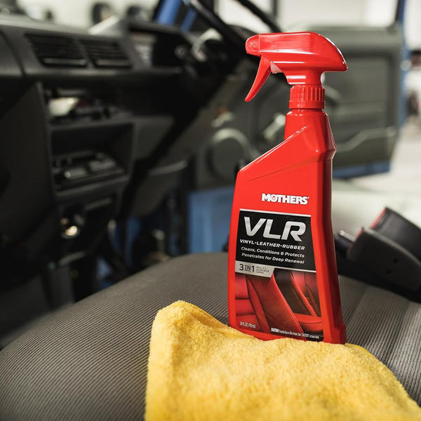 Mothers 06524 VLR Vinyl-Leather-Rubber Care, 24 oz. — Cleans, Conditions & Protects In One Step