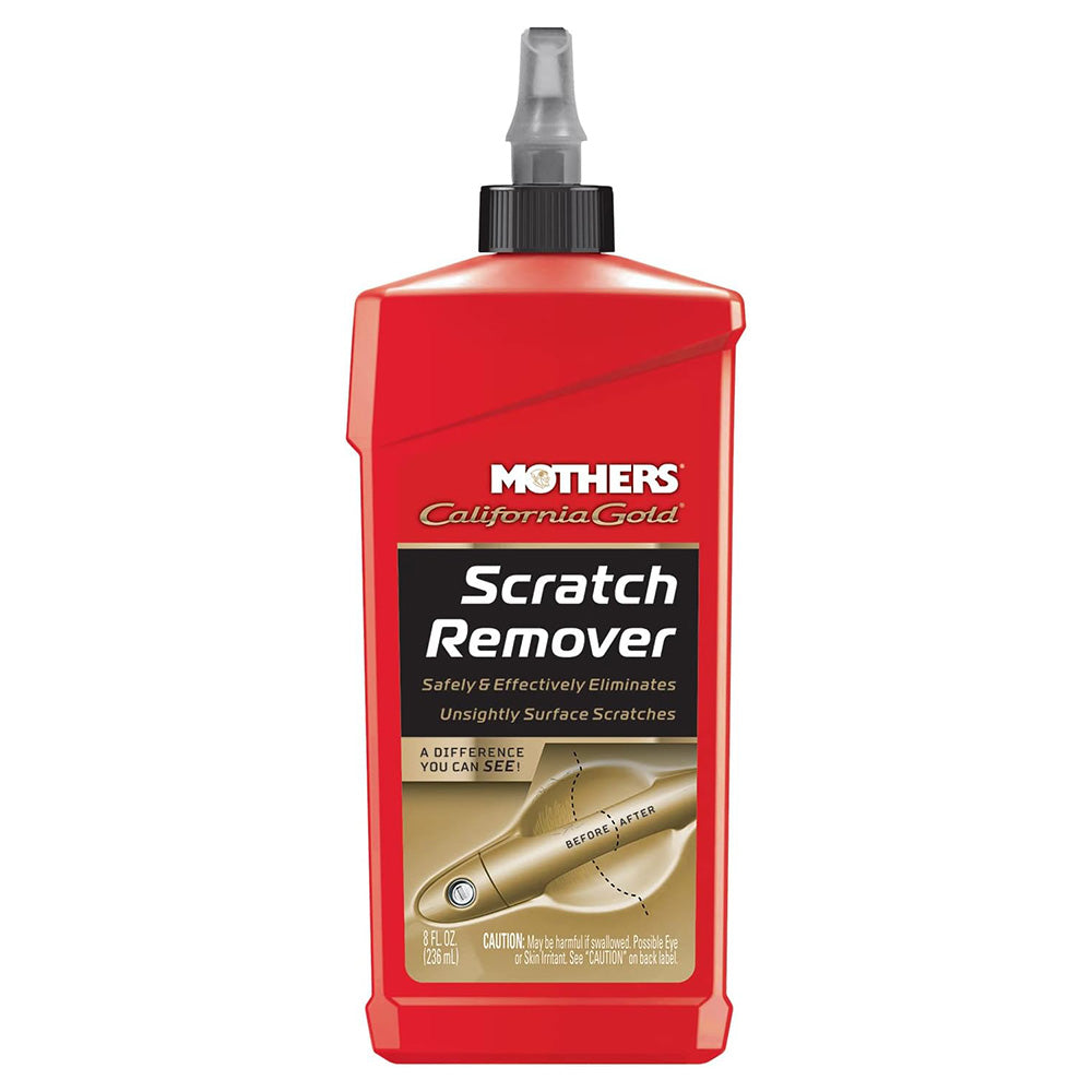Mothers 08408 California Gold Scratch Remover, 8 oz. – Safely & Effectively Eliminates Light Scratches, Scuffs & Transfers from Paint & Clear coat, Restores Shine Around Handles and High-Touch Areas