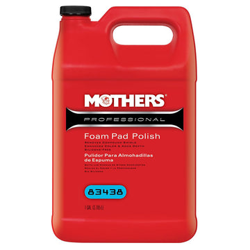 Mothers 83438 Professional Foam Pad Polish, 1 Gallon