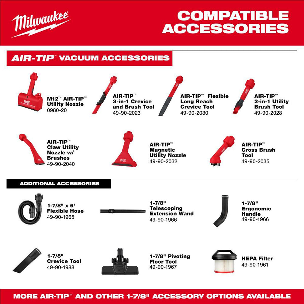 Milwaukee Tool M18 FUEL 3-in-1 Backpack Vacuum