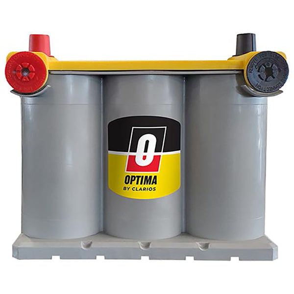 Optima D75/25 SC75DU 8042-218 Yellow Top Dual Purpose AGM battery 620CCA (GROUP 75/25DT) CORE FEE Included!