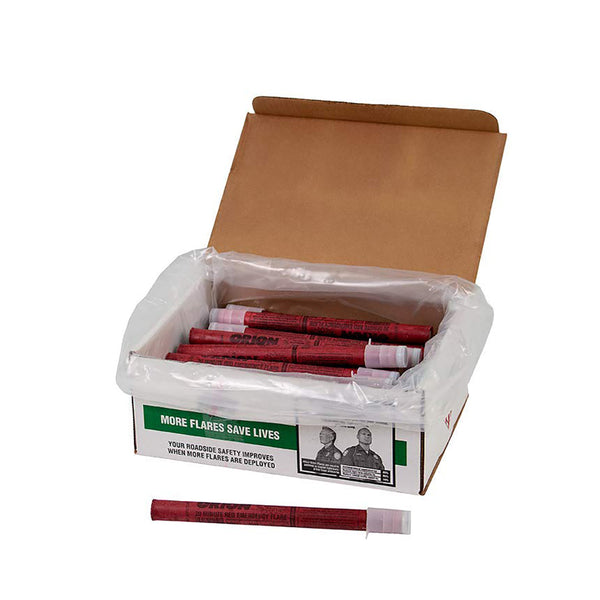 Orion 0730 Road Safety Flare, 30 Minute Flare, No Spike/No Stand (36 Pack)
