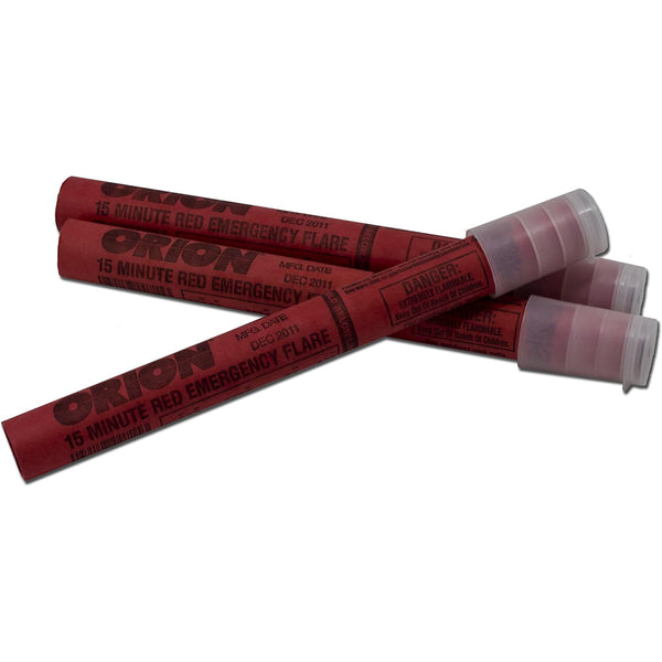 Orion Safety 3153-08 15 Minute Road Flares (3 Flares)