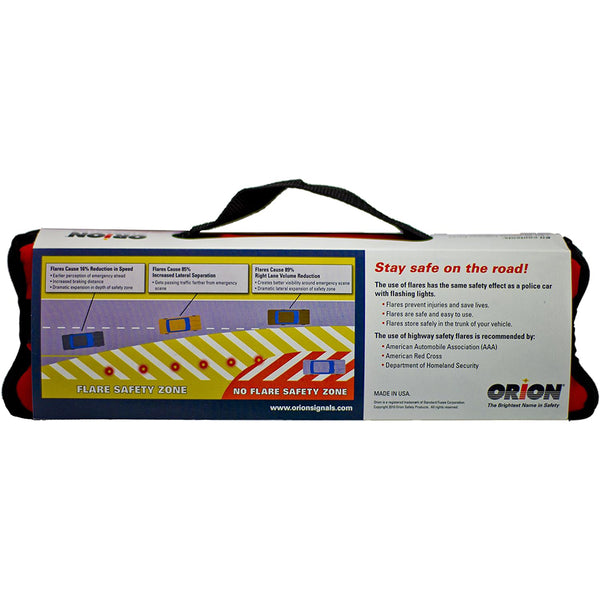 Orion Safety 6020 Highway 6-Pack Emergency Flare Kit (20 Minutes)