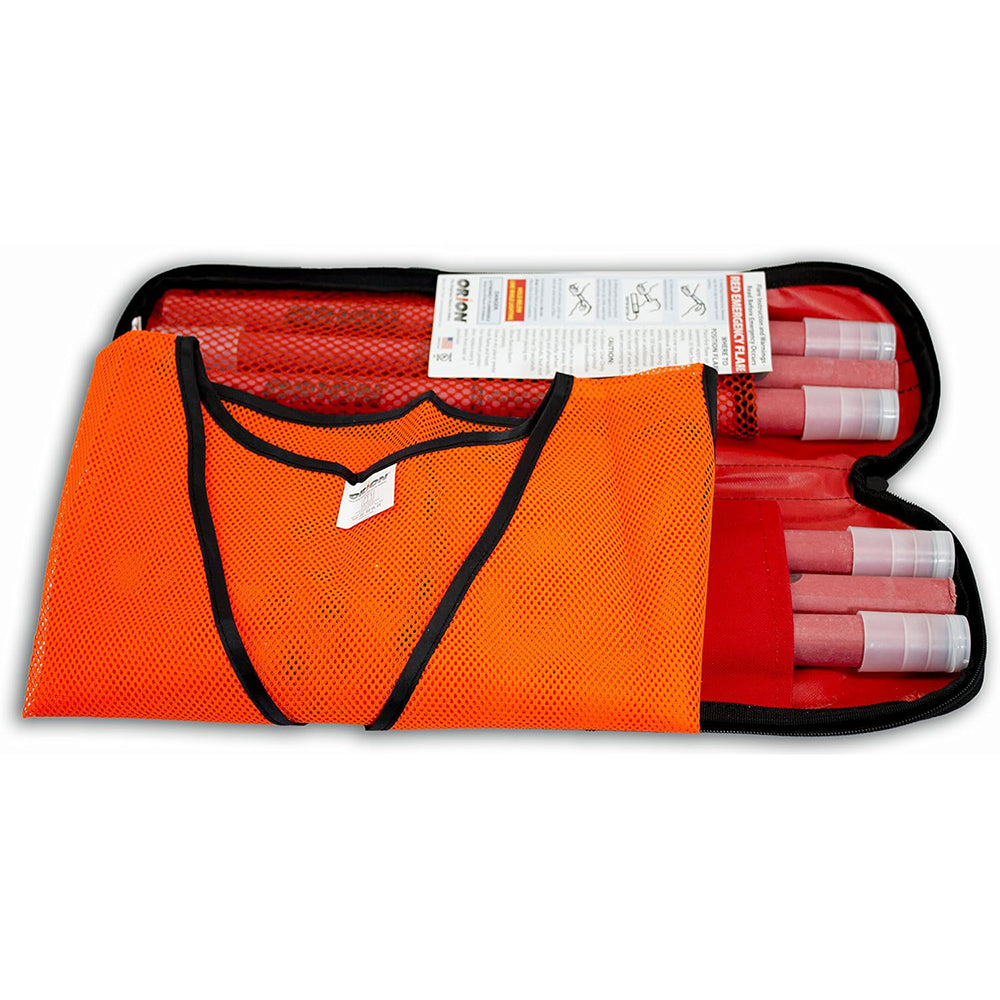 Orion Safety 6030 Highway 6-Pack Emergency Flare Kit (30 Minutes)