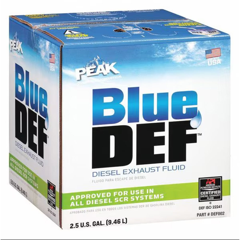 Peak DEF002 BlueDEF DEF002 Diesel Exhaust Fluid, 2.5 Gallon