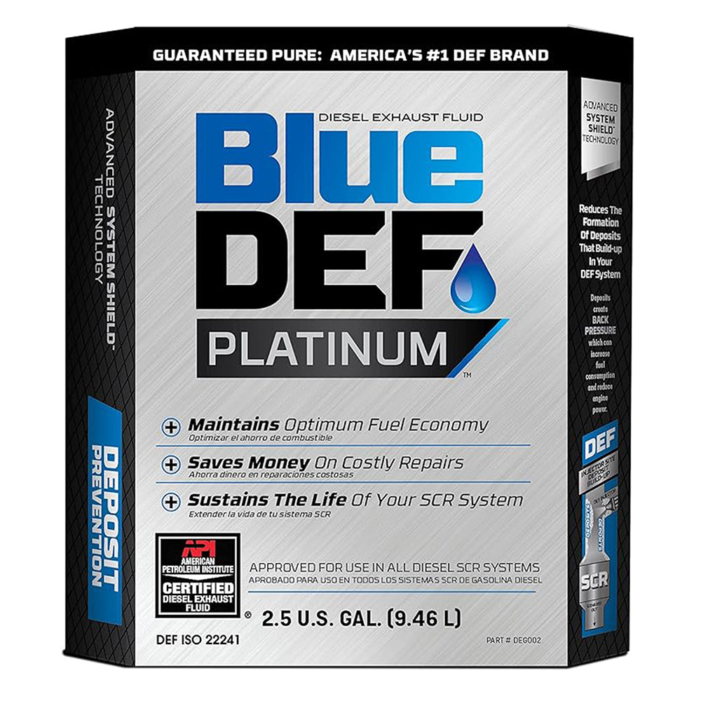 Peak DEG002 BlueDEF DEF002 Diesel Exhaust Fluid, 2.5 Gallon