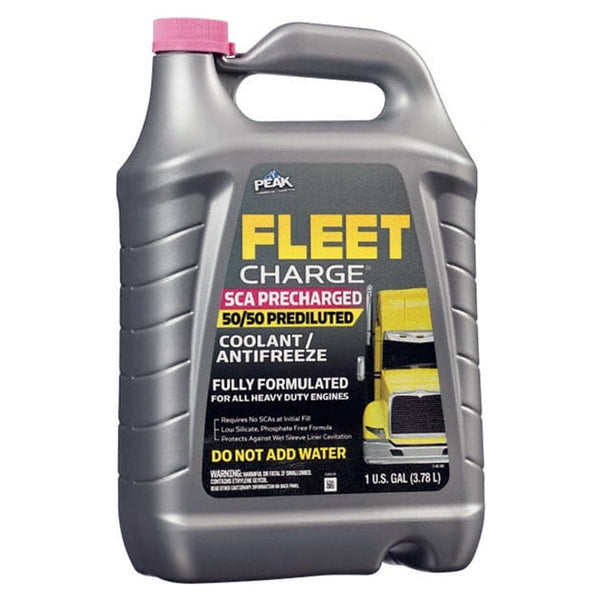 Peak FCAB53 Fleet Charge 50/50 Pre-Diluted Fully Formulated Coolant, 1 Gallon