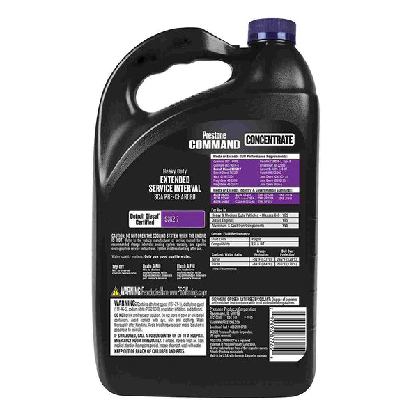 Prestone AFC10000 Purple Concentrate Antifreeze/Coolant, 1 Gallon