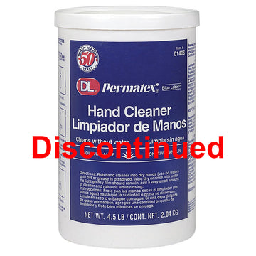 PERMATEX 01406 DL Blue Label Cream Hand Cleaner, 4.5 Pound (REPLACE BY Fast Orange 35406)