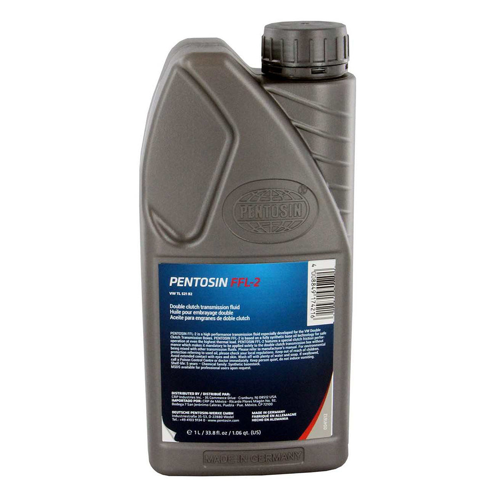 Pentosin 1038107 FFL2 Double Clutch Transmission Fluid formulated for AVW DSG Transmissions, 1 Liter