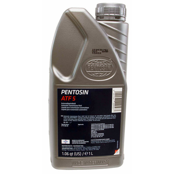 Pentosin 1058110 ATF 8 FLUID for specified ZF 6 and 8-speed transmissions, 1 Liter