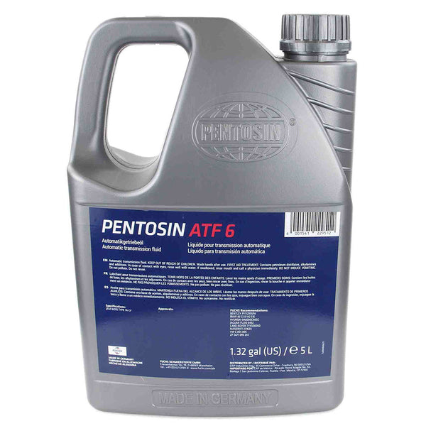 Pentosin ATF 6 label detail