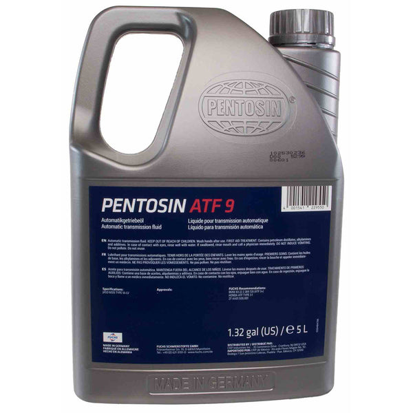 Pentosin 1058211 ATF 9 FLUID for the ZF 8 and 9-speed automatic transmissions , 5 Liter