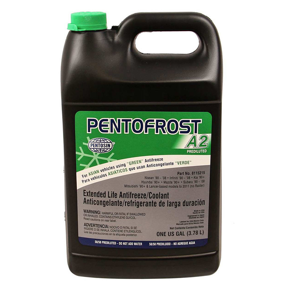 Pentosin 8115215 A2 HOAT phosphated antifreeze formulated for Asian vehicles, 5 Liter