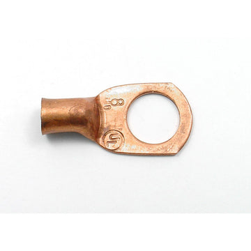 SMP BP304 8 AWG 3/8" Stud Copper UL Certified Battery Cable Lugs (10 PACK)