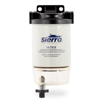 Sierra Marine 18-7932-1 Fuel Water Separating Filter Kit (90GPH/10 Micron Filtration)