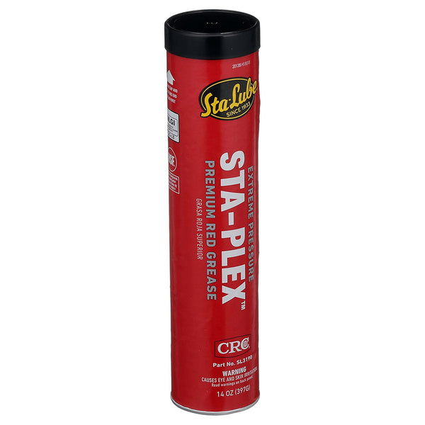 CRC Star-Lube Sta-Plex SL3190 Extreme Premium Pressure Red Grease, 14 ...