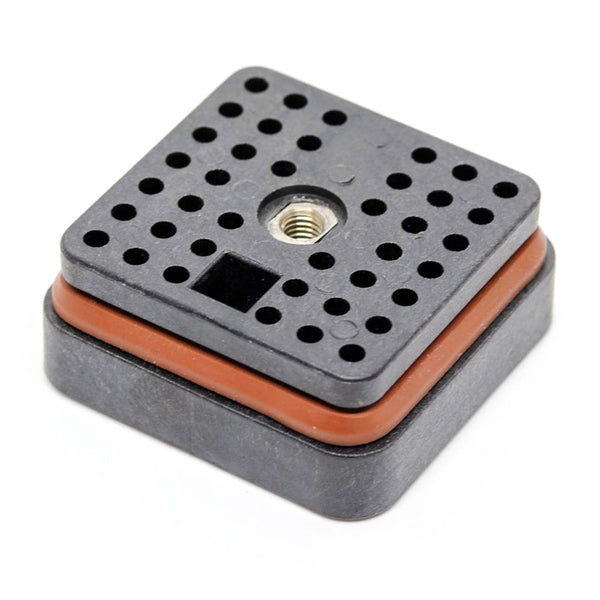 DEUTSCH 0504-002-4001 AEC 40-Way Receptacle Protective Cover, Environmentally Sealed
