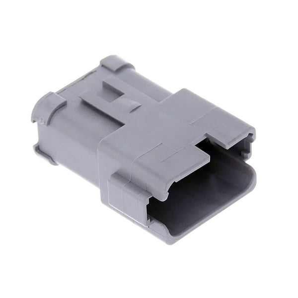 Deutsch DT04-12PA-P016 DT 12-Pin Gray Male Bus Bar Gold 1x12 Contacts Connector