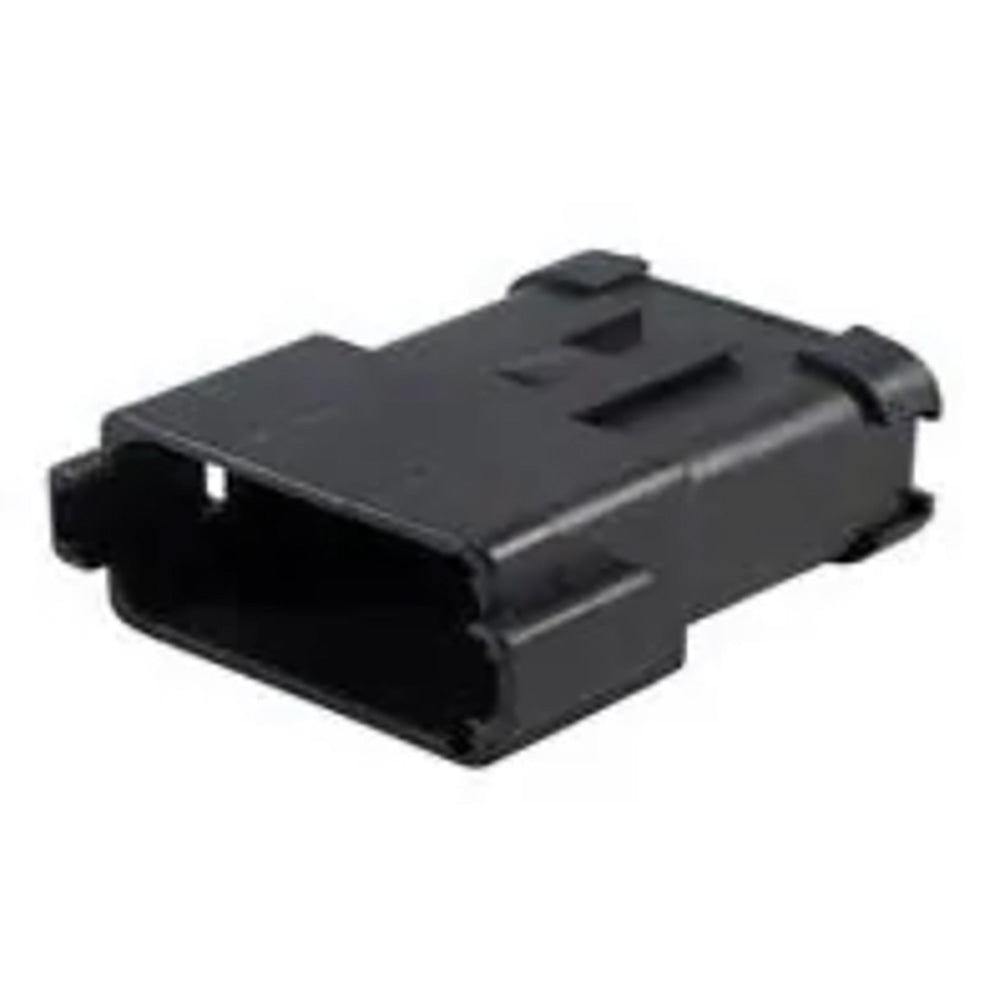 Deutsch DT04-12PB-CE01 DT 12-Pin Black Male Sealable Connector