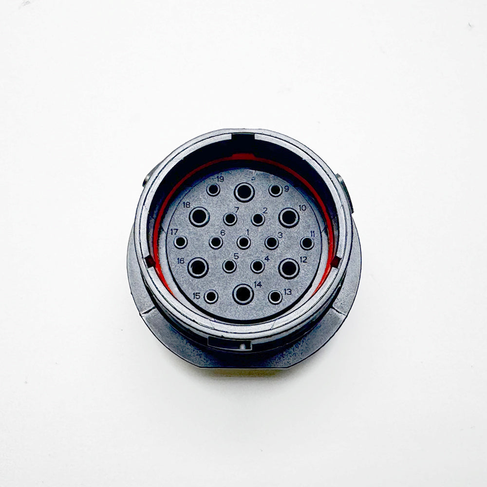 DEUTSCH HDP24-24-19PE HDP20 size 24 19-Pin Male Connector