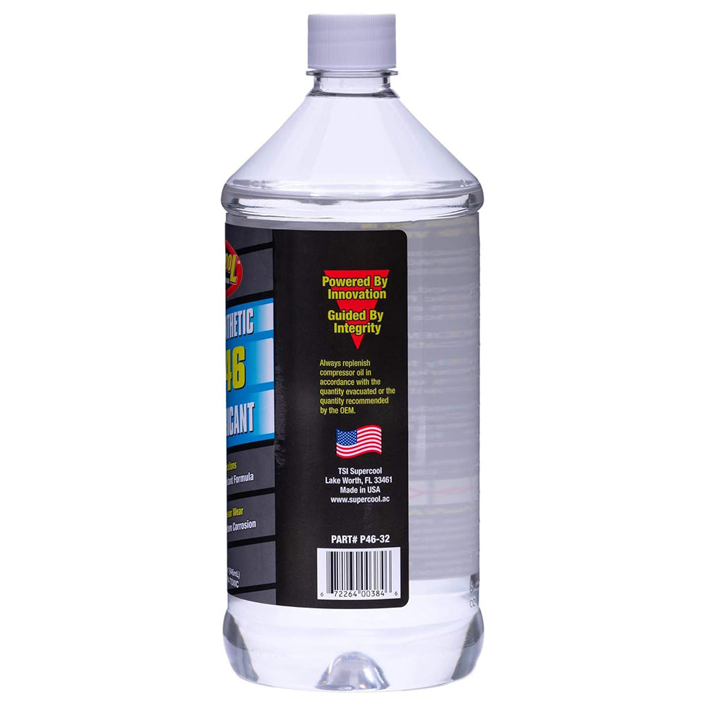 TSI Supercool P46-32 PAG 46-Viscosity Oil, 32 oz