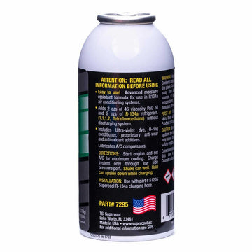 TSI Supercool 7554 R-134a Oil Charge PAG 100+UV DYE- 4oz