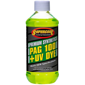 TSI Supercool P100-8D Premium Synthetic PAG 100+UV DYE- 8oz