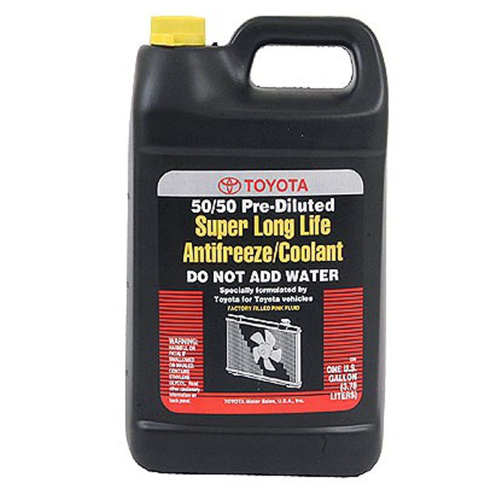 Toyota 00272-SLLC2 50/50 Pre-Diluted Super Long Life Antifreeze/Coolant, 1 Gallon