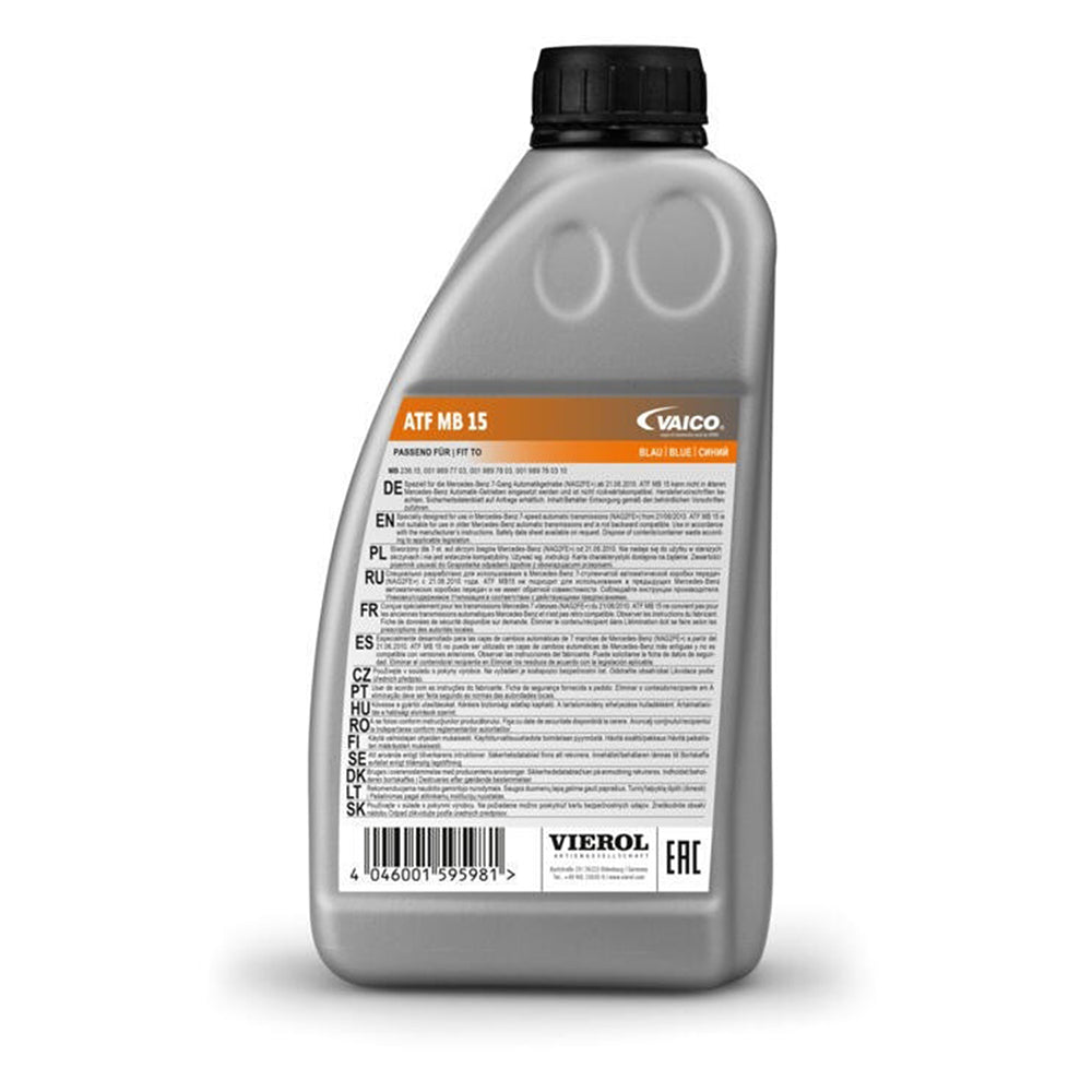 Vaico V60-0220 ATF Transmission Fluid, 1 Liter