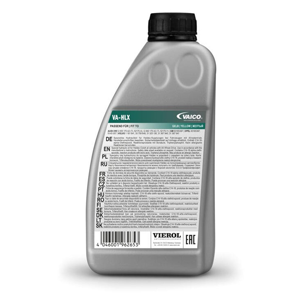 Vaico V60-0450 All-Wheel-Drive Coupling Oil, 1 Liter