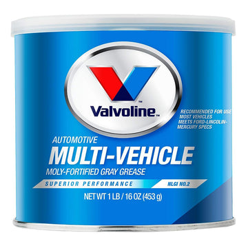 Valvoline VV632 Multi-Vehicle Moly-Fortified Gray Grease, 1 LB