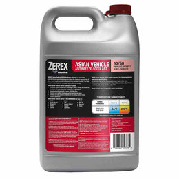 Valvoline ZEREX 675130 Asian Vehicle Pink AntiFreeze Coolant, 1 Gallon