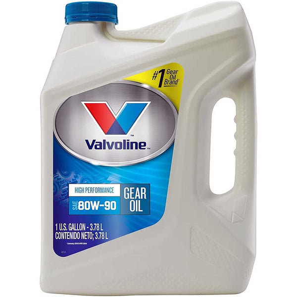 Valvoline 773732 High Performance SAE 80W-90 Gear Oil, 1 Gallon