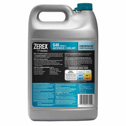 Valvoline ZEREX 861583 G-48 Blue Full Strength AntiFreeze / Coolant, 1 Gallon