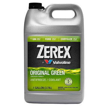 Valvoline ZEREX ZX001 Original Green 50/50 Pre-diluted Antifreeze / Coolant, 1 Gallon