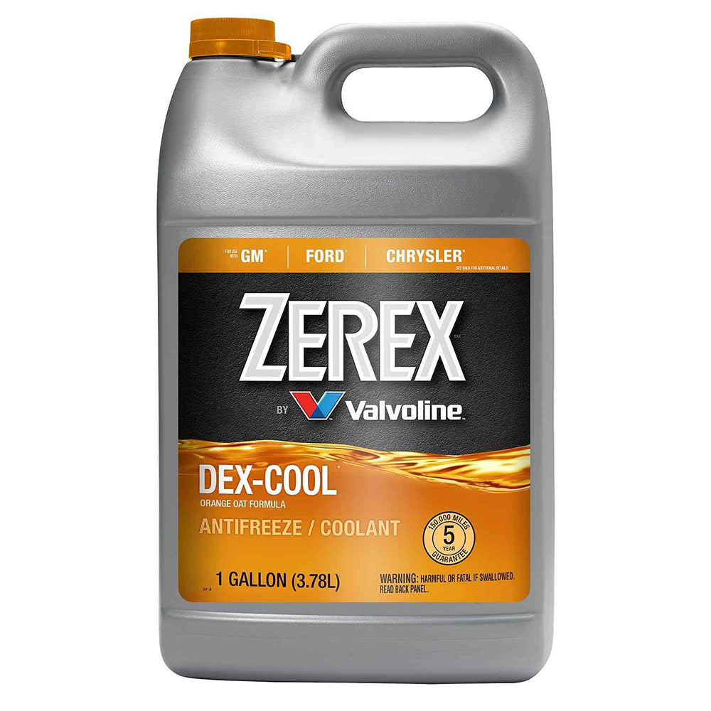 Valvoline ZEREX ZXEL1 DEX-Cool Organic Acid Technology Concentrate AntiFreeze / Coolant, 1 Gallon