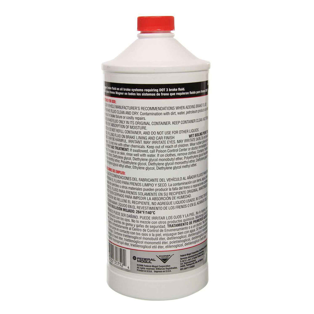 Wagner FC134281 DOT 3 21B Brake Fluid, 32 oz