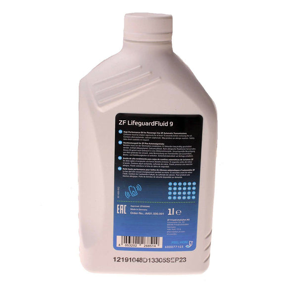 ZF Lifeguard Fluid 9 AA01500001 Transmission Fluid, 1 Quart