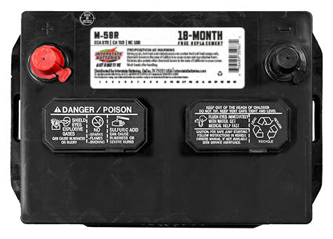 Interstate M-58R battery