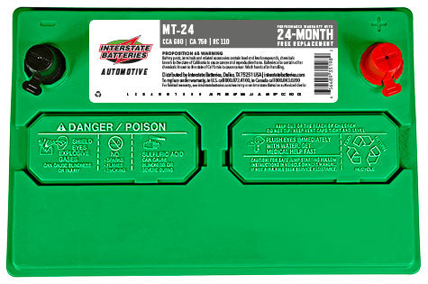 Interstate MT-24 battery